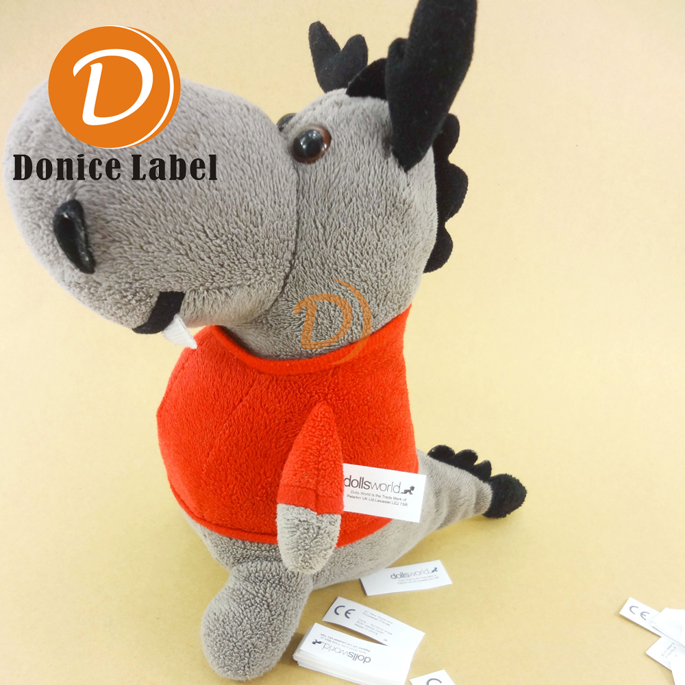 Doll double-sided printing label