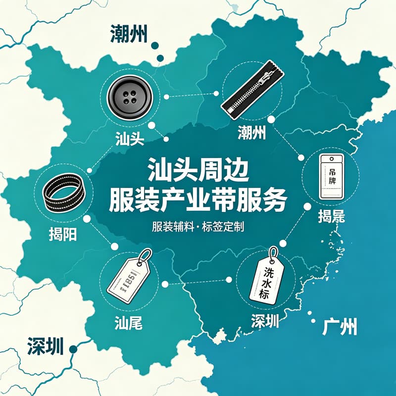 汕头服装产业带服装辅料配套服务